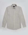 Dockers Vertical Stripe Shirt — Grey