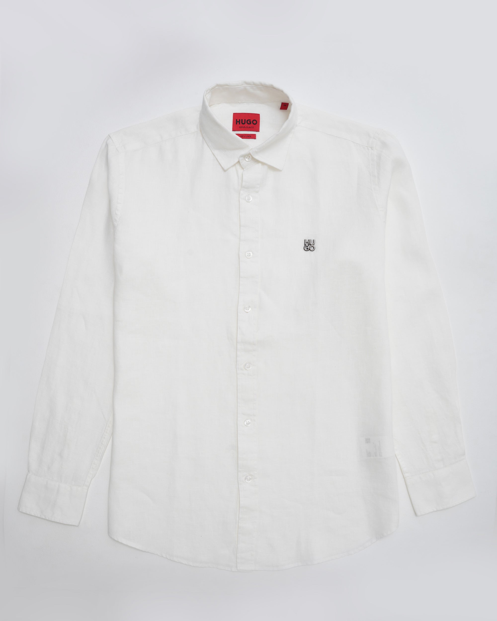 HUGO Textured Shirt — White
