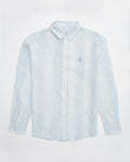 Polo Ralph Lauren Linen Shirt — Sky Blue Stripe