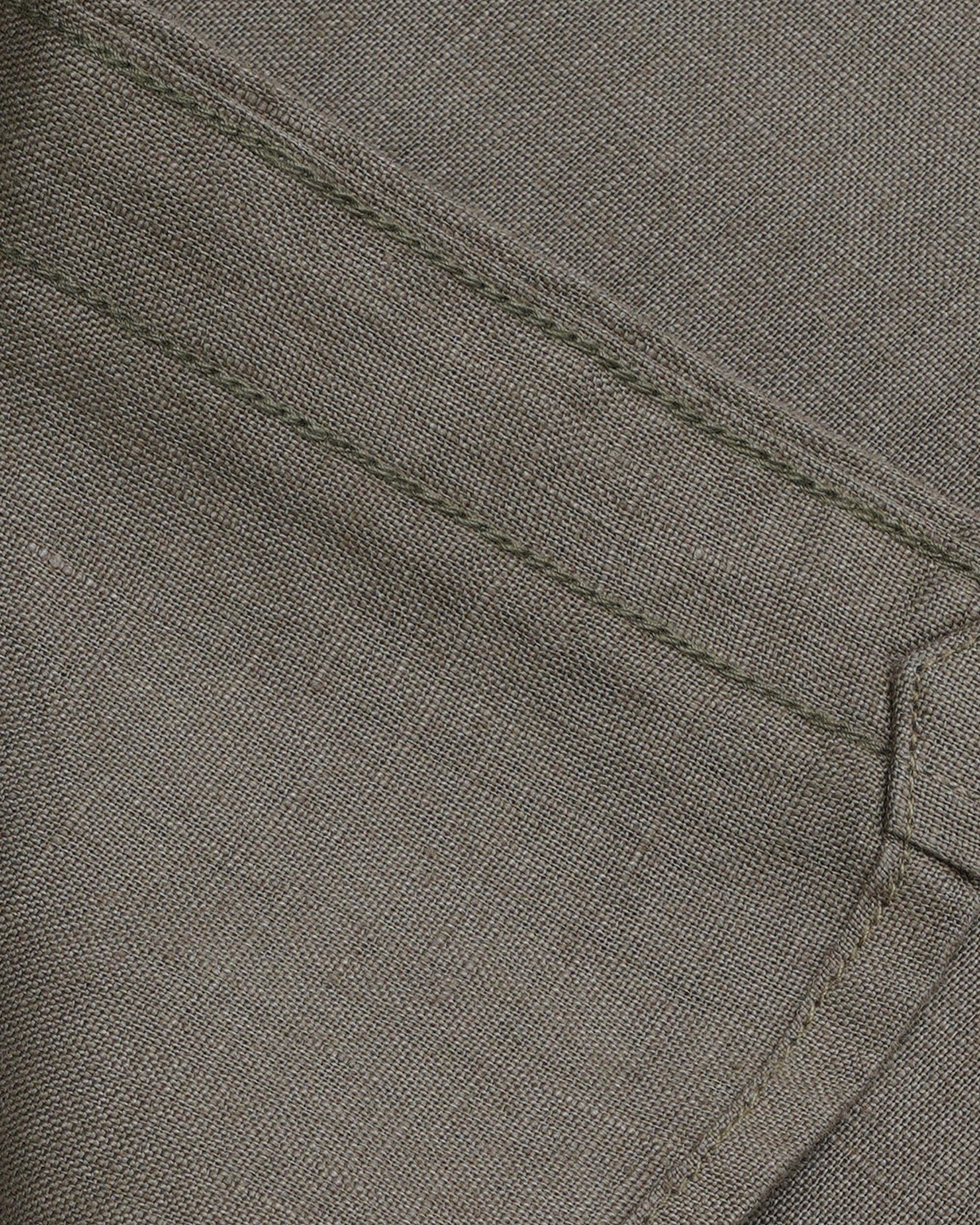 Polo Ralph Lauren Linen Shirt — Stone Grey