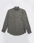 Polo Ralph Lauren Linen Shirt — Stone Grey